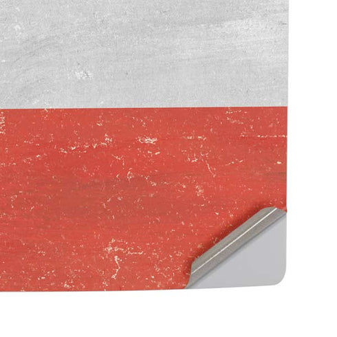Distressed Austria Flag PS5 Pro Disk Console Skin